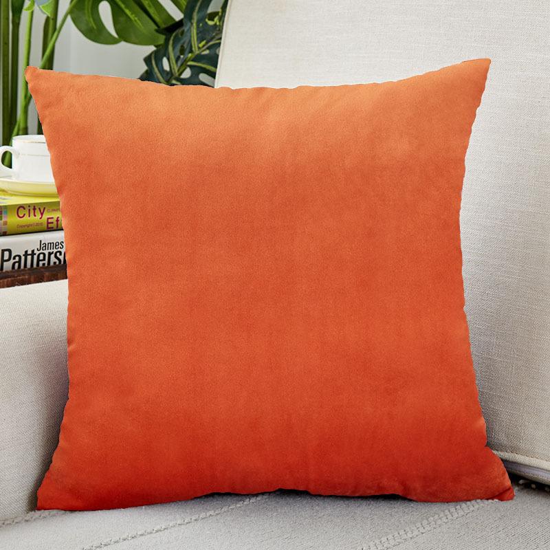 Velvet Pillowcase Cushion Cover Light Luxury Velvet Living Room Sofa Cushion Nordic Home Soft Decoration