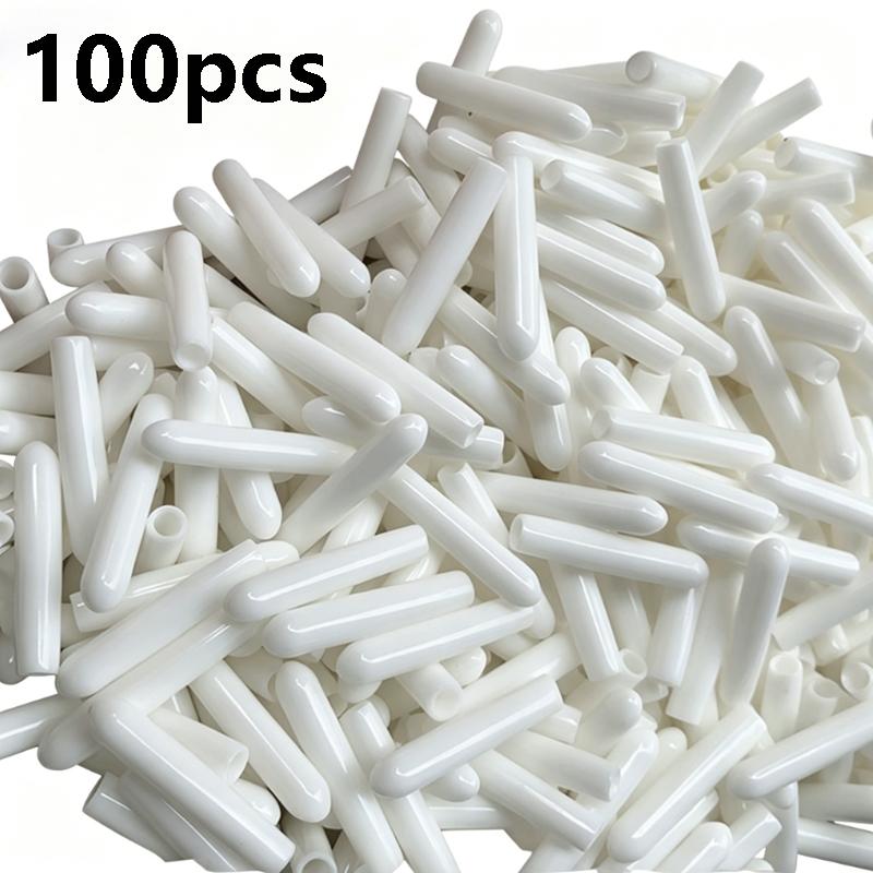 100Pcs Protective Dishwasher Rack Cap Tip Tine Cover Wire Thread Protector Round End Cap For Kitchen Gasket Hardware Sealing