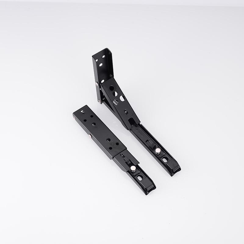 Punch-Free Triangle Wall-Mounted Stainless Steel Folding Bracket Shelf