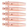 5Pcs Acetylene Cutting Tips Nozzle Torch Consumable Accessories for Integrated Machine 2# G02?2