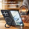 WEFOR dėklas Motorola Razr Fold, [Vyrio apsauga][Magnetinis žiedas Reguliuojamas stovas][Įmontuotas ekrano apsaugas] Tvirtas dėklas