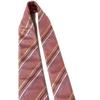 Used Good Condition Paul Smith Tie Glossy Striped Silk Made in Japan Pink