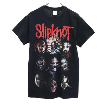 Gildan SLIPKNOT PREPARE FOR HELL 2014-2015 Camiseta de manga corta para hombre Usada