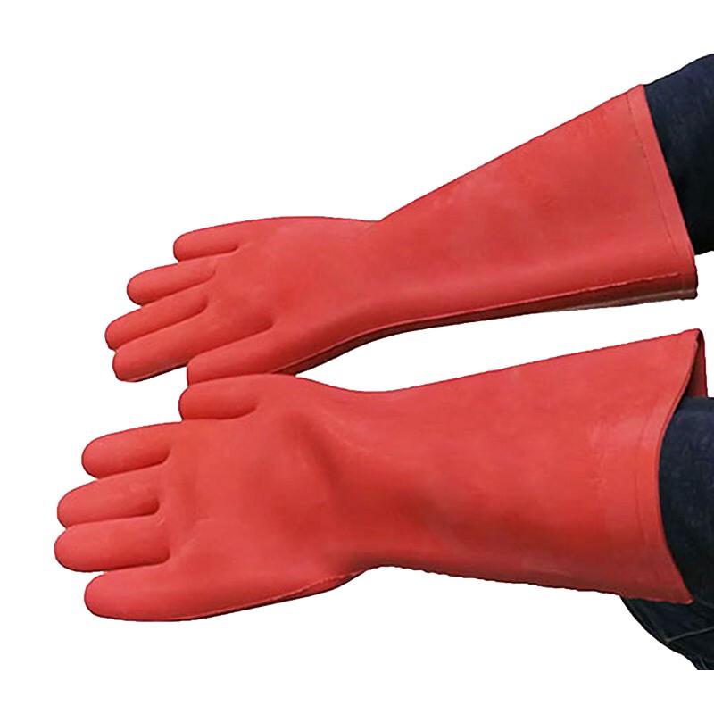 JUNYING 12KV Rubber Insulating Protective Gloves