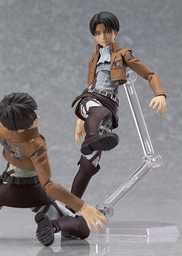 Max Factory Figma Attack on Titan Levi Non-scale Movable Figure ABS PVC Painted