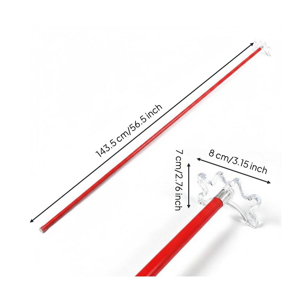 Universal Fit Pool Cue Bridge Head Smooth Glide Billiards Rod for