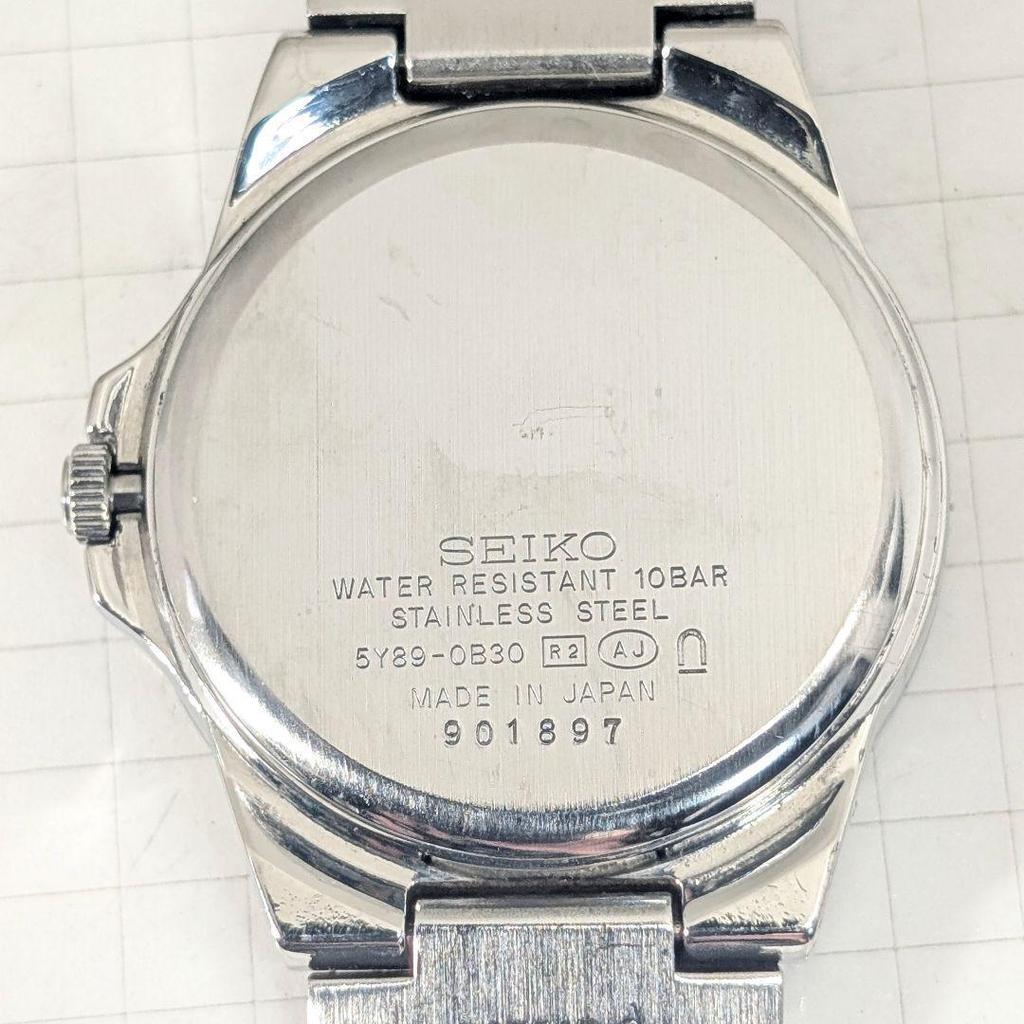 Used SEIKO LUKIA Ladies Triple Calendar, Battery Replaced, Working Condition T-20