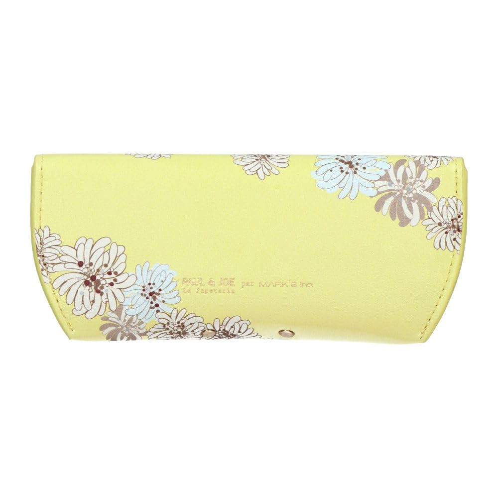 Marks Paul & Jora Puppetry Eyeglass Case, Chrysanthemum Lemon, PAJ-GS12-YE