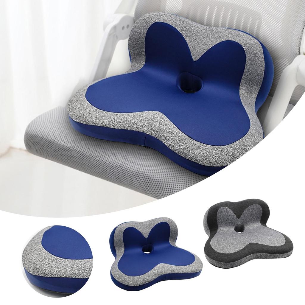 Sciatica Seat Cushion Memory Sponge Chair Pillow Tailbone Back Tailbone /pressure Lumbar Back Support Orthopedic Chair Cushion