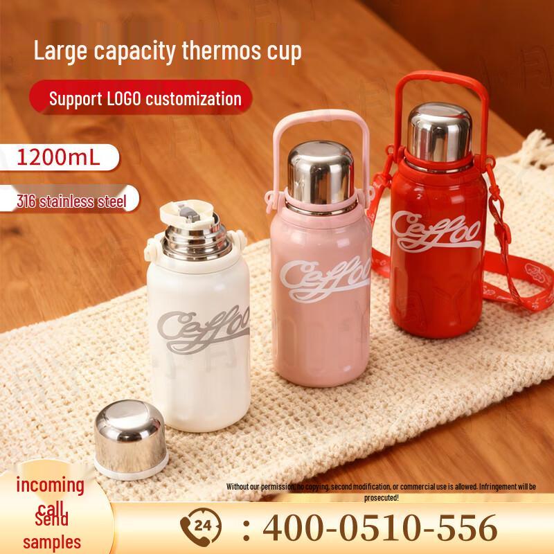 Hongpa 1.0L 316 Stainless Steel Insulated Sports Water Bottle