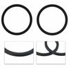 2.5mm Bicycle Bottom Bracket Spacer Aluminum Alloy Bike Black