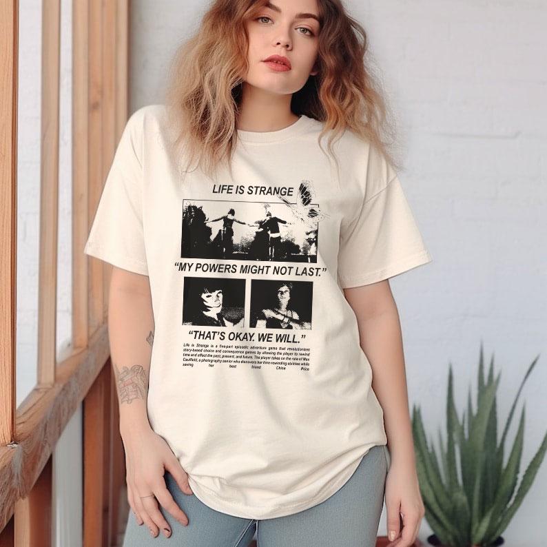 Life Is Strange Chloe Price and Max Shirt Max Shirt Gamer Gift Action and Consequences Life Is Strange Sweatshirt Unisex L