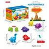 Dzieci Dinozaur Alfabet Dopasowywanie Zabawka Wczesna Edukacja Liczenie Liczb Dopasowywanie Wzorów Poznawcze Zabawki Puzzle Prezent
