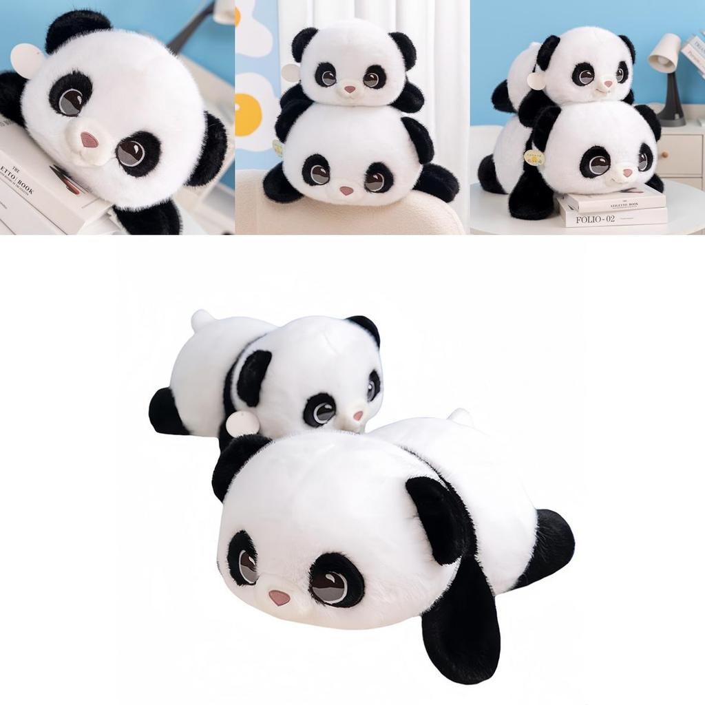 Adorable Cuddly Cocoa Panda Plush Toy Soft Doll For Kids Personal Comfort Gift