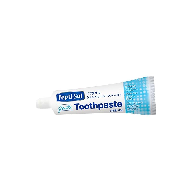 

Peptisal Gentle toothpaste 126g 472708 [Halyard Healthcare Inc.] [Oral equipment]
