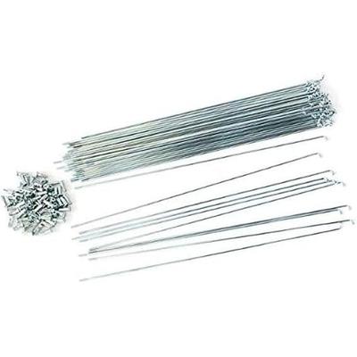 Spokes #12 X 276 Steel with 13BR Nipples, 36 Pieces
