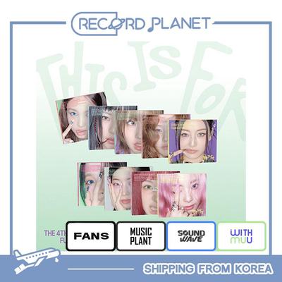 4th Full Album [THIS IS FOR] (DIGIPACK Ver.) [POB]