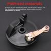Gruppo Freni a Tamburo Posteriori Universale 42mm con Fessura Larga per Bicicletta Elettrica Scooter Motocicletta Sostituzione Freni Posteriori.