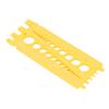Msuring Tool Plastic Integrated Portable Inch and Millimeter Scale Nut   Thrd Gauge