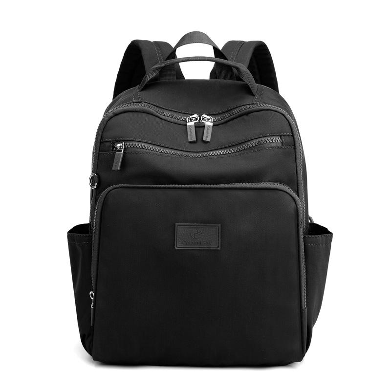 Backpack Women's Outdoor Large Capacity Travel Backpack Korean Edition Trend Anti-splashing Handbag Bag Simple Nylon School Bag