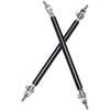 DREAMIZER 2× Universal Front Bumper Lip Support Splitter Rods Adjustable 8"-11" Strut Tie Bar Support Car Body Kit Support Rear Wing Strut Rod for