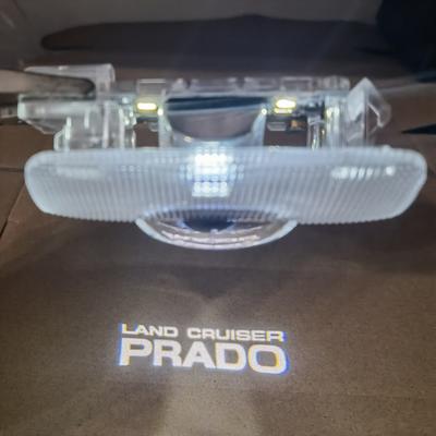 2pcs/Set LED Shadow Land Cruiser Prado Welcome Light Land Cruiser Prado Door Light Auto Projectors Courtesy Light Puddle Lamp