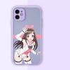 Cute Virtual Idol Kizuna AI Phone Case For IPhone 14 13 12 11 Mini Pro Max XS X Max XR 8 7 Plus SE 2022 Skin Color Phone Cover