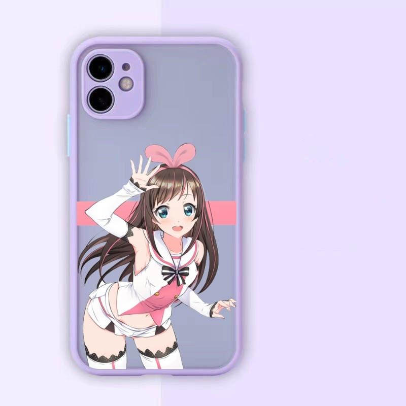 Cute Virtual Idol Kizuna AI Phone Case For IPhone 14 13 12 11 Mini Pro Max XS X Max XR 8 7 Plus SE 2022 Skin Color Phone Cover