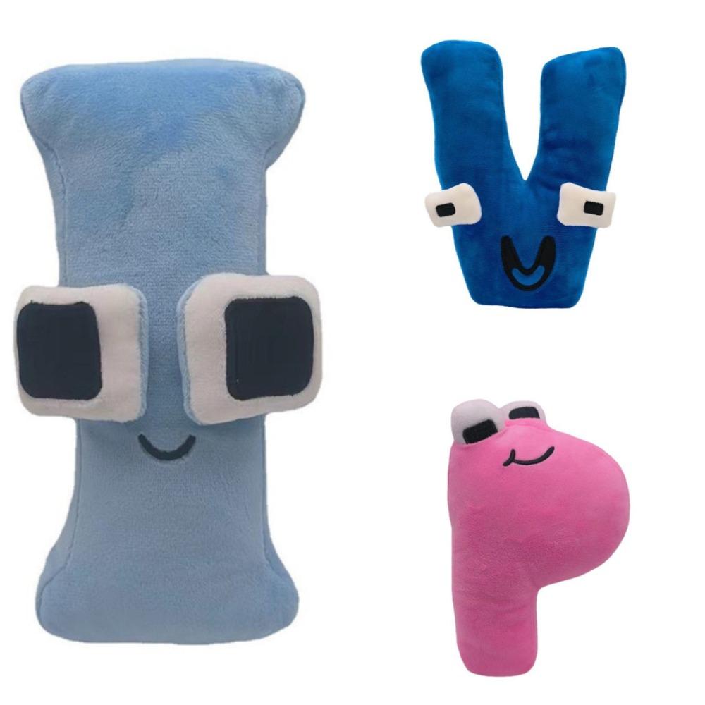 HEET Knuffelpoppen Engelse Alfabet Lore Legende Knuffelpop Kinderen Verlichting Onderwijs Schattig Speelgoedpop Kerst- en verjaardagscadeaus