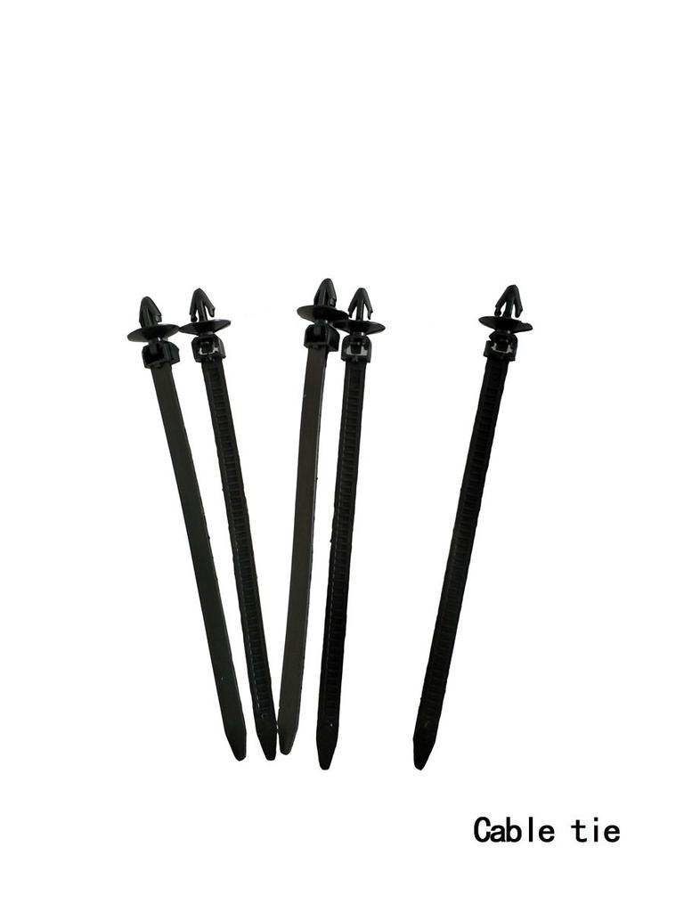 146PCS Plastic Rivets Fastener Fender Bumper Push Pin Clips W/ 30PCS Removal Tool