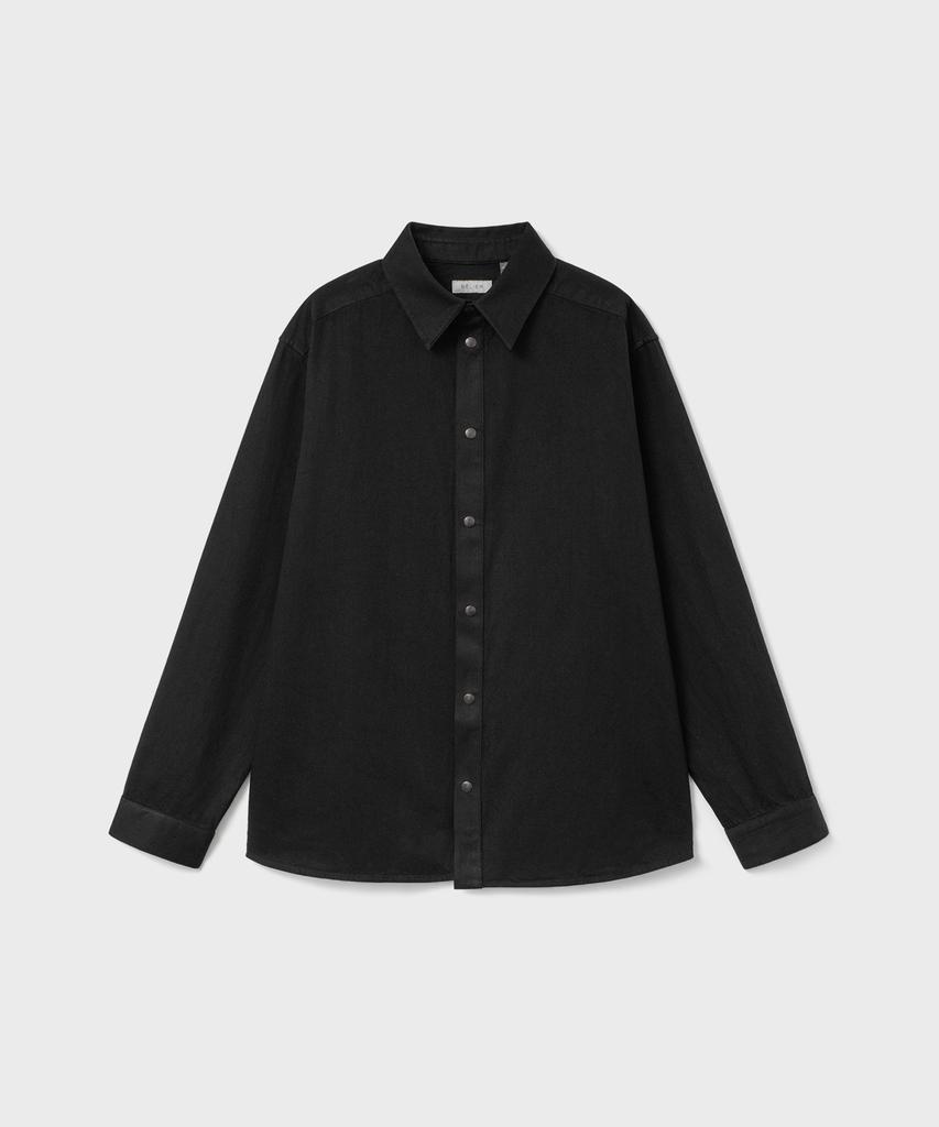 Bellie Urban Essentials Denim Shirt - Black