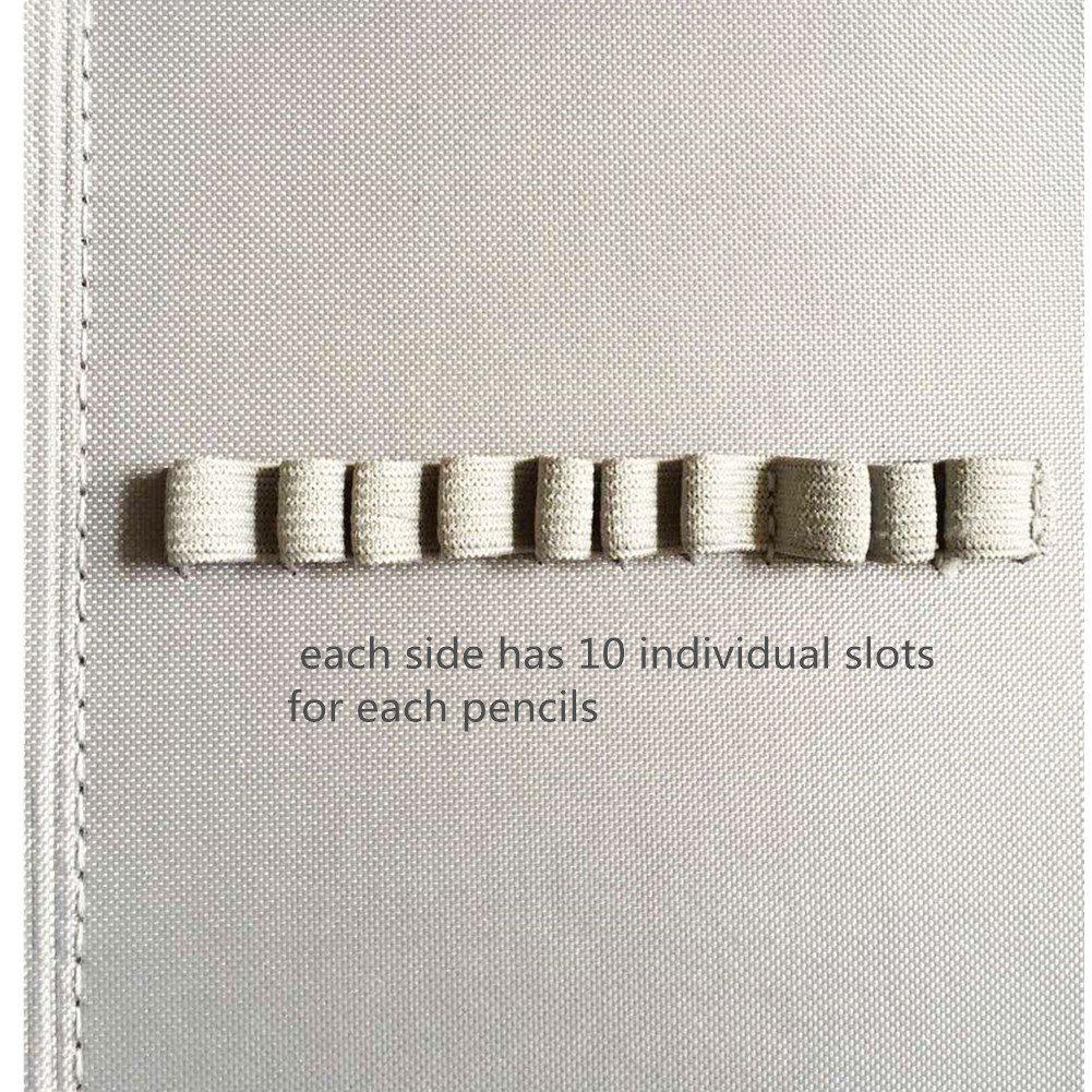 72/52/32 otvory Čtyřvrstvé pouzdro na tužku se smajlíky Náčrt Štětec Barevný Pouzdro na tužku Velkokapacitní jednobarevné Pouzdro na tužku