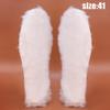 New Unisex Australia Sheepskin Insoles Natural Real Fur Wool Cashmere Snow Boot Shoe Pad Children Wool Insoles Warm Winter Shoes