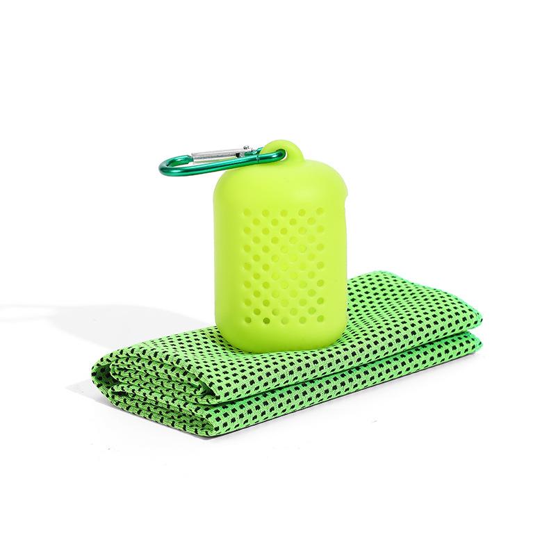 Portable Quick Dry Cold Feeling Cooling Towel For Sports Fitness Yoga