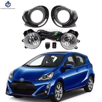 1 Set Fog Lights Headlight for Toyota Prius C Aqua 2015 2016 2017 Fog Lights Car Fog Lamp Kit With Harness Bulb Switch