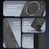 Magnetic Attraction Piece Phone Case For OnePlus ACE5 Ultra/OnePlus 13 13T 13R/OnePlus Nord4/OnePlus ACE5 Case Heat Dissipation Back Cover