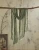 Japanese Linen Monochrome Natural Texture Pleated Scarf, Retro Linen Literary Scarf, Thin Men'S Autumn And Winter