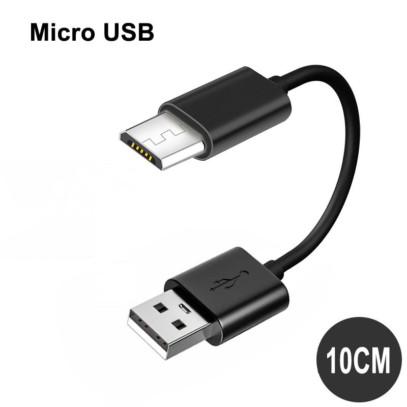 

20/10 см ультра короткий USB-кабель типа C 3A штекер USB A на штекер Type-C кабель для передачи данных для Samsung Huawei Xiaomi кабель для быстрой зарядки