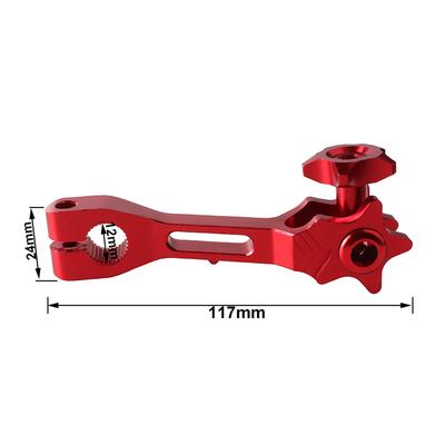 Motorrad Universal CNC Aluminium Hinterradbremse Schwingenhebel Hebel Für Honda Yamaha Suzuki Pit Dirt Bike Roller Zubehör