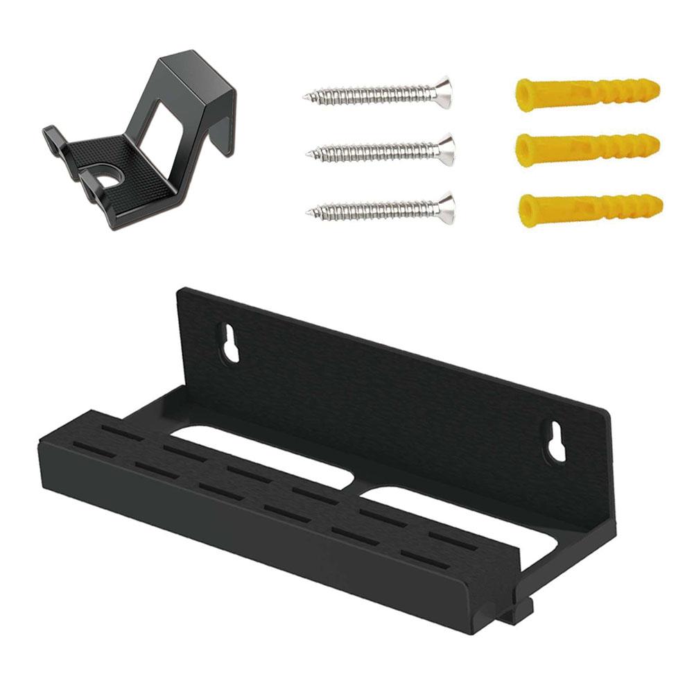 

Metal Wall Mount Bracket with Game Card Slots and Joy-Con Hanger Console Holder Clip Kit Stand Storage Organizer for Switch 2