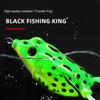 5g8g12g Frog Crank Fishing Baits Super Soft Double Hook Design Artificial Floating Multicolor