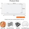 4 Pcs Sublimation License Plate Blanks, Aluminum Metal Car License Plate Label, DIY Picture Thermal Transfer Blank Sublimation for Ized Design Work