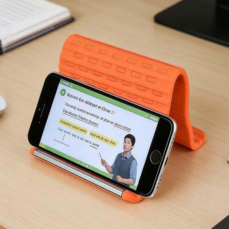 Silicone Flexible Desktop Phone & Tablet Holder