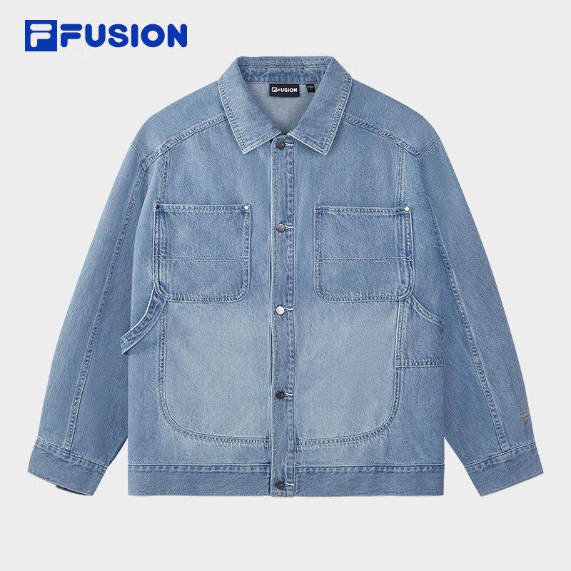 

FILA FUSION Men s Denim Shirt Jacket XL