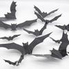 LED Netopiere Halloween Dekorácia 3D LED Netopiere Halloweenová Nástenná Dekorácia 12 Kusov Nástenné Nálepky Domáce Dekorácie Pre Vnútorné Vonkajšie Študentská Izba
