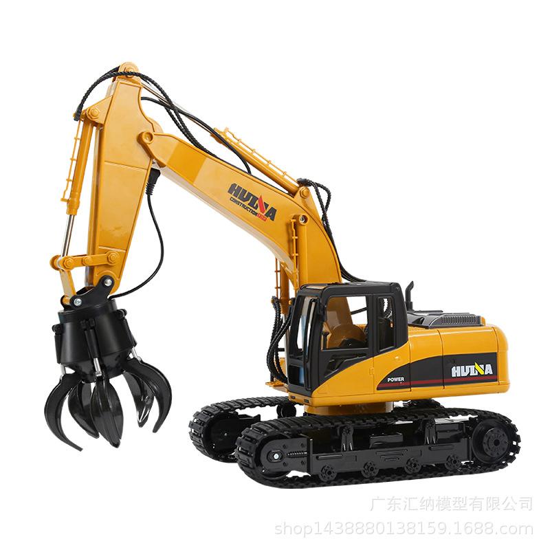 1:14 Modell/16 Kanaler/Ballgripende Anleggsmaskin/Lading 2.4G Multifunksjonell Fjernkontroll Simuleringsgripemaskin