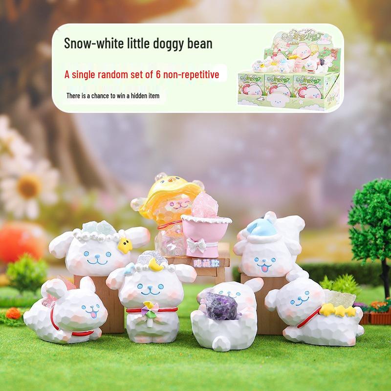 New Little Meow Meow Blind Box Desktop Ornament: Cute Cat Figurine, Trendy Toy Gift for Classmates and Friends