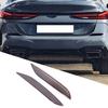 For BMW 2 Series F44 2020-2025 ABS Smoked Black Car Rear Fog Light Lamp Cover Car Tail Fog Lamp Protection Accessories Trim