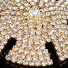 1 Pair Beautiful Sexy Lightweight Nipple Sticker Rhinestone Embedded Breast Cover Pasties Body Jewelry