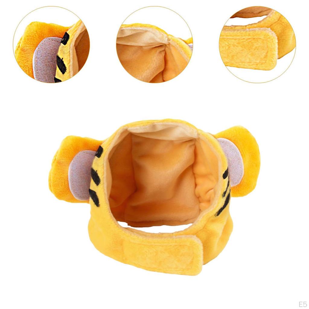Adjustable Pet Headgear for Small Animals, Cosplay Hat Pets During Winter